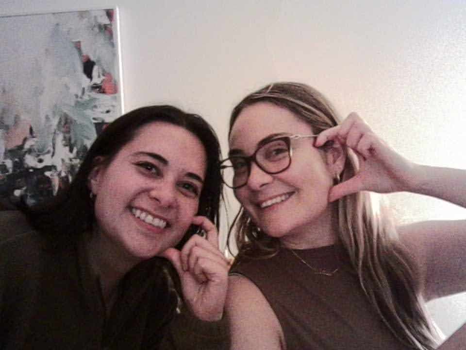 Jacqui and Ellie